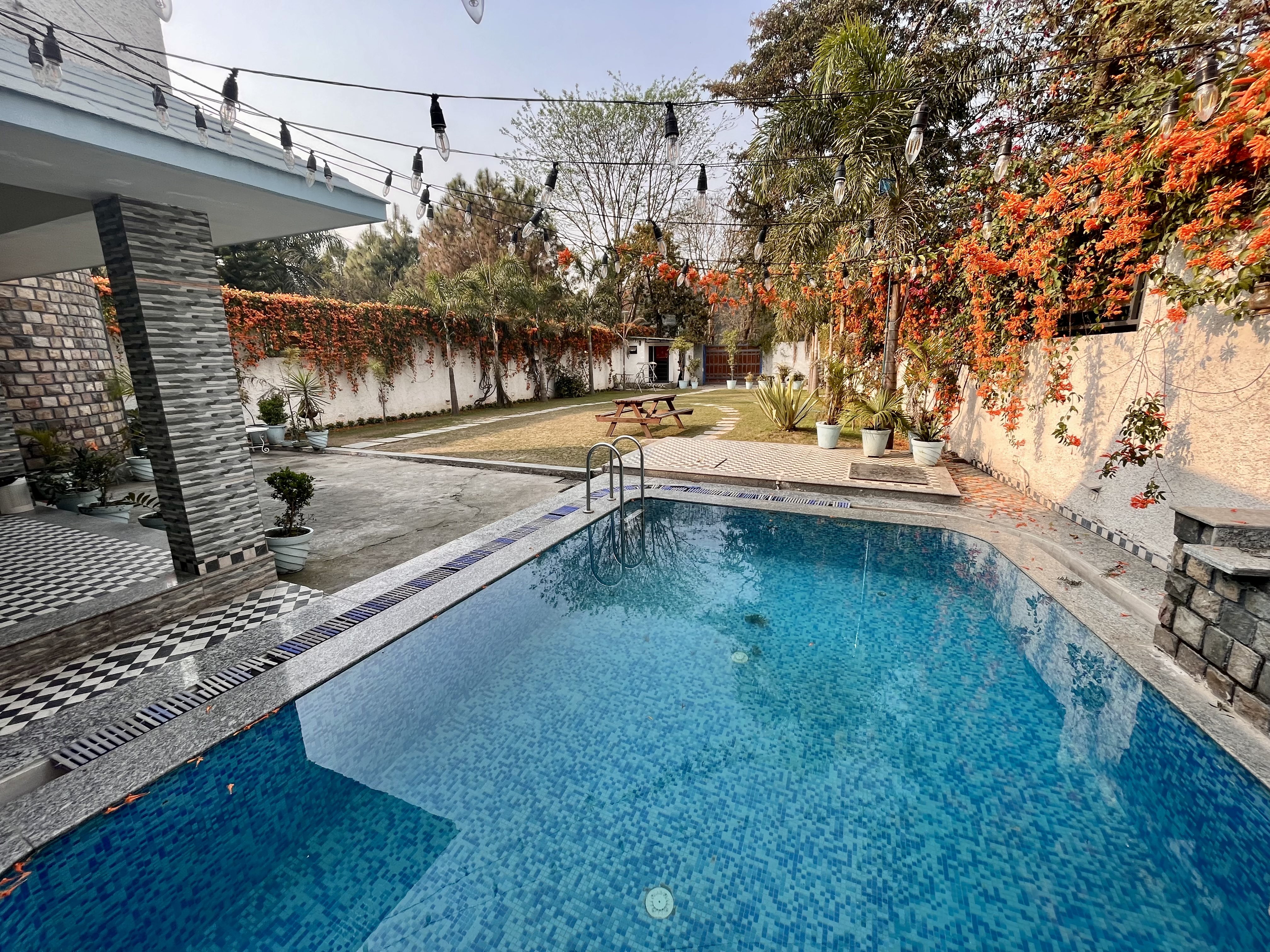 AruBhi Cottage exterior — private pool villa in Dehradun