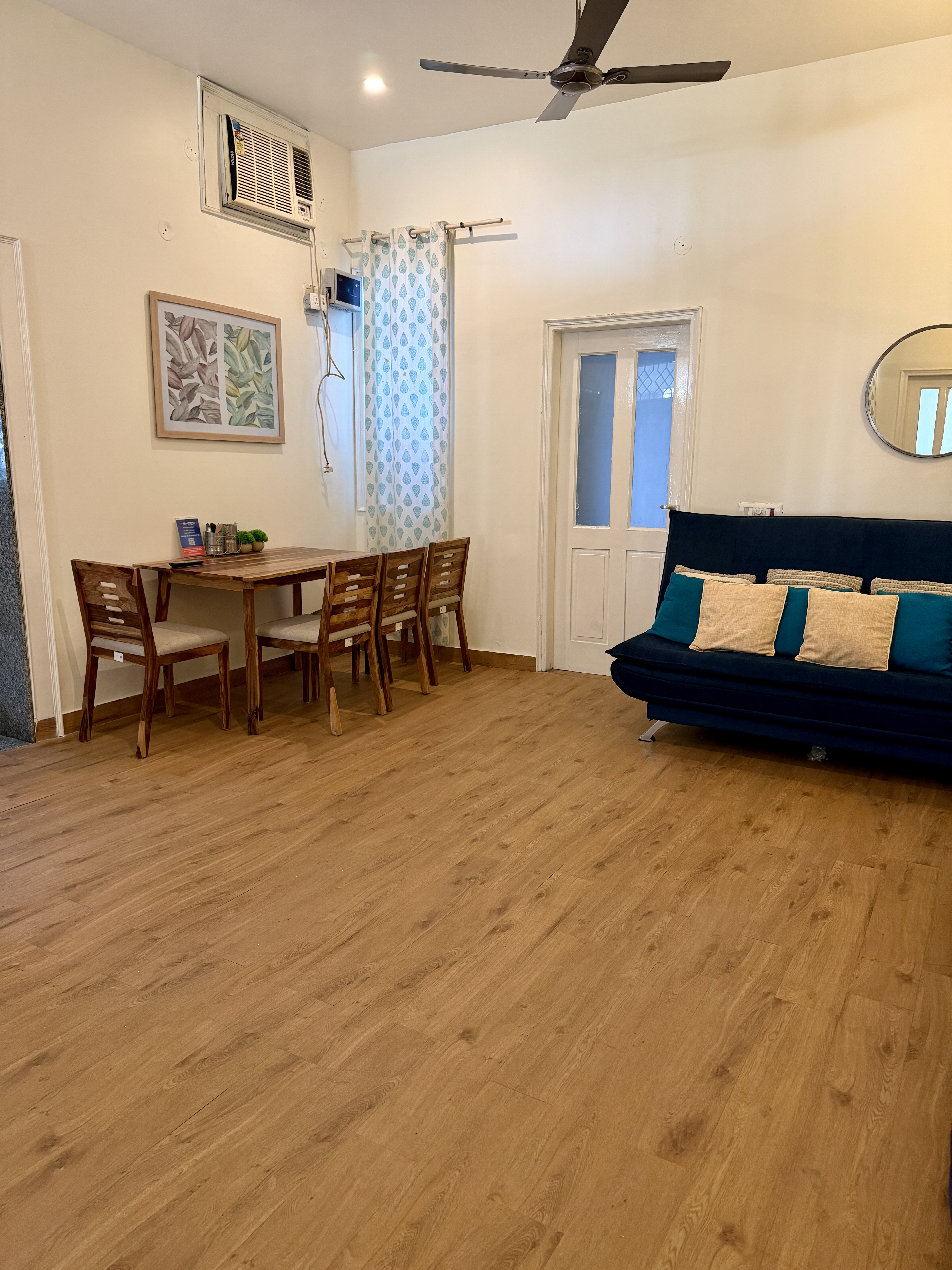 Living area view 1 at AruBhi Cottage Dehradun